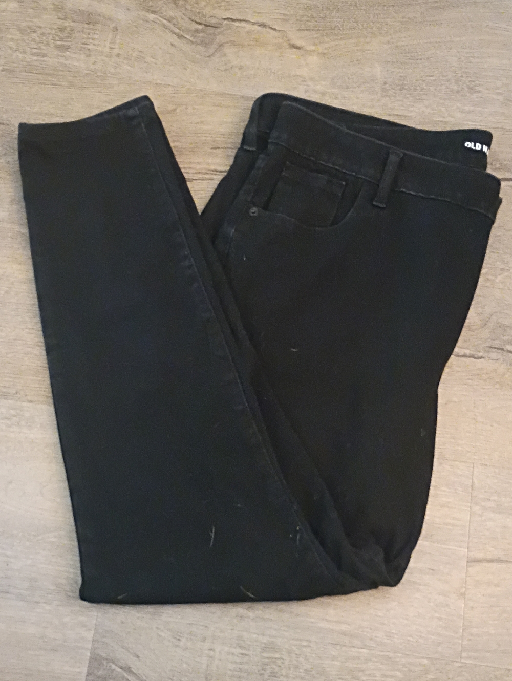 Old Navy Black High-Rise Skinny Jeans